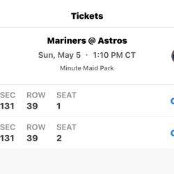 Houston Astros Tickets 