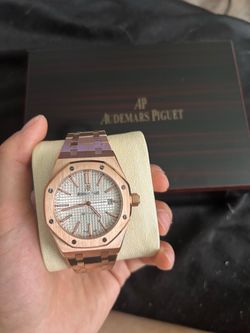 rose gold watch
