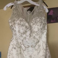 Wedding dress size 18 W