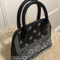 Black Bandana Bag