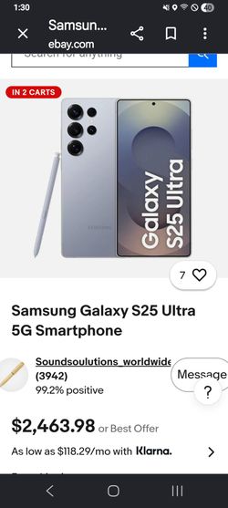 Samsung S25 Ultra