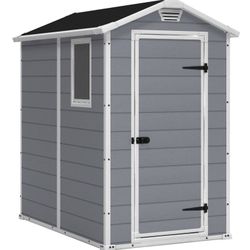 KETER 4’X 6' RESIN STORAGE SHED - Delivery Available