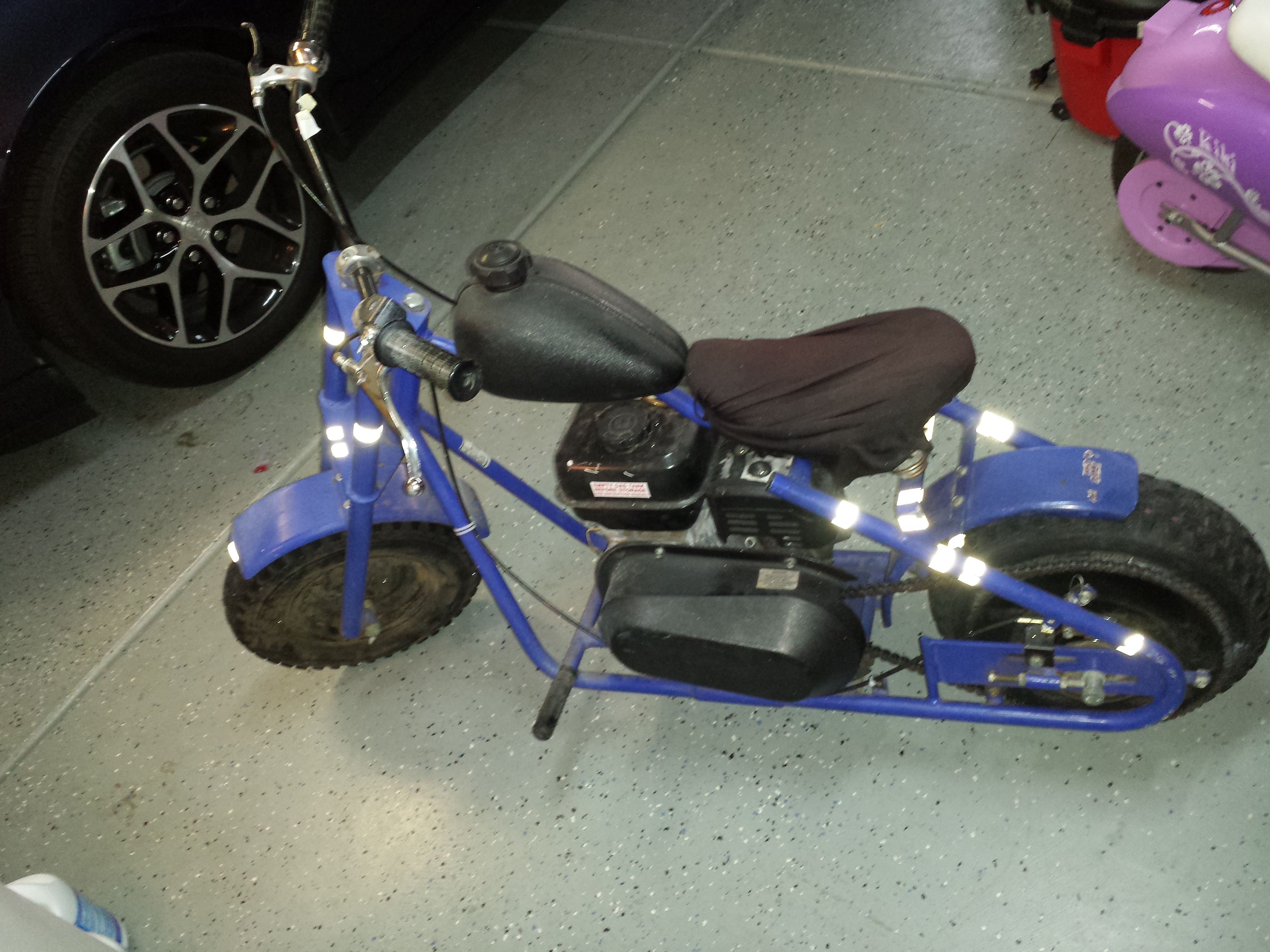 MINI CHOPPER ,, DIRT BIKE, , PIT BIKE FAST !!! 212CC PREDATOR MOTOR
