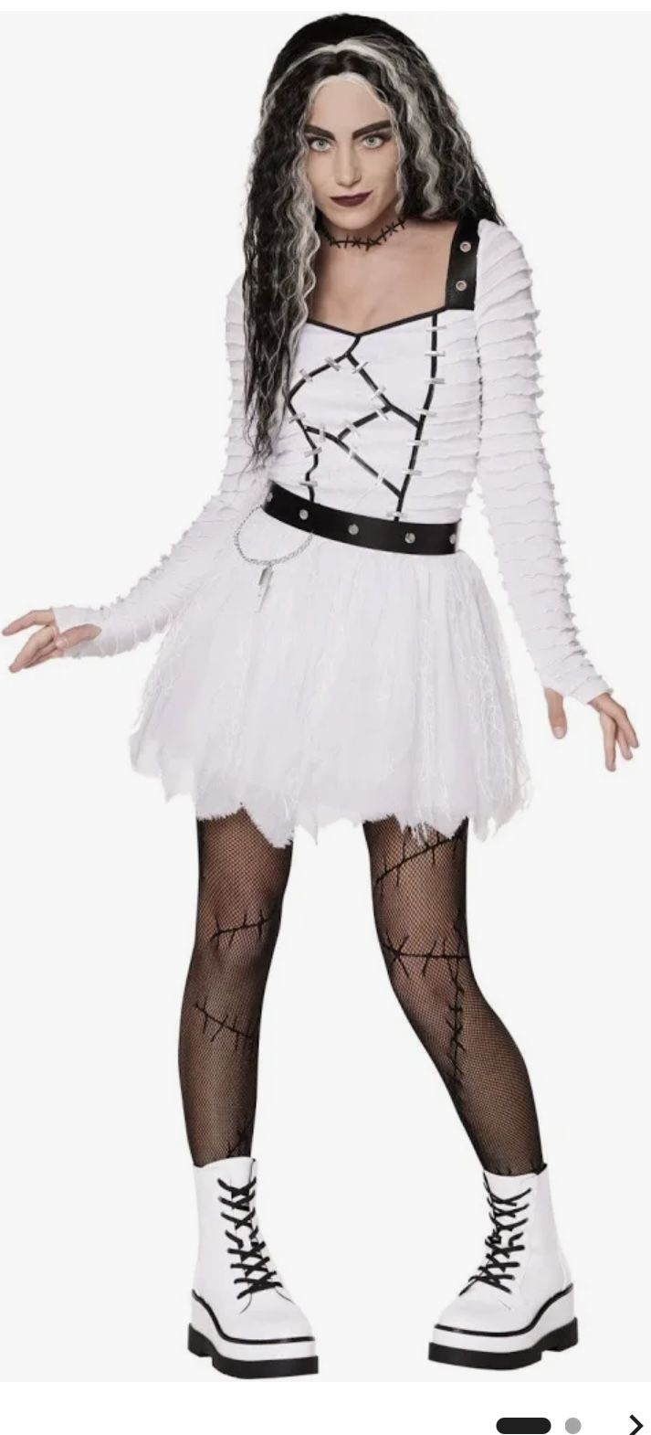 Bride Of Frankenstein  Dress Costume 