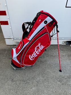 Coca-Cola Stand Golf Bag Red White