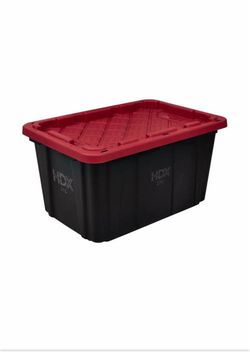 Heavy Duty Storage Tote with Lid
