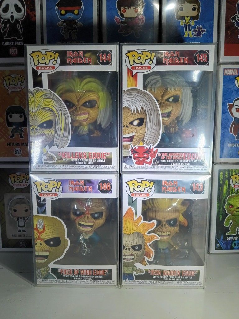 Funko Pop Iron Maiden Set