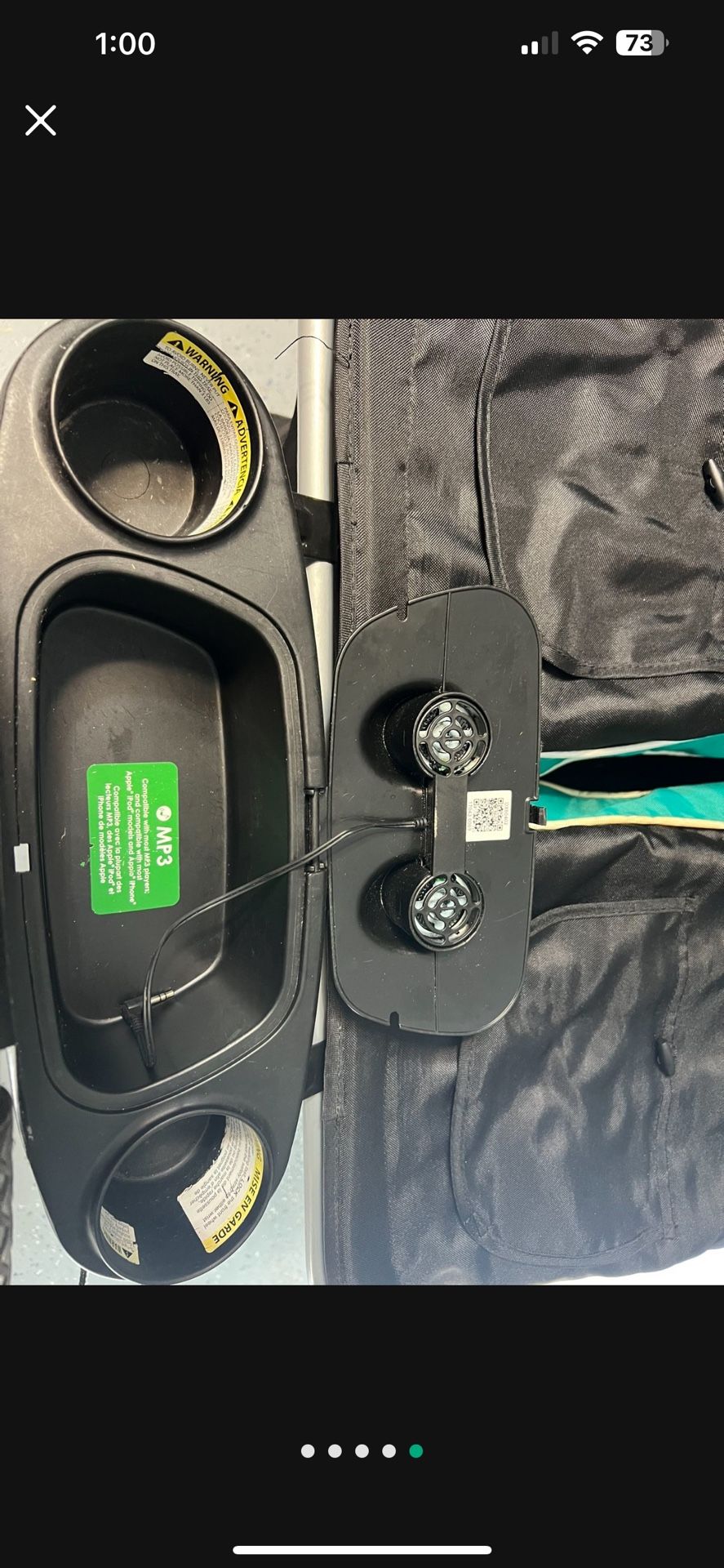 Baby Trend Navigator® Double Jogger, Tropic