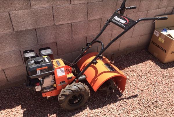 Powermate 18 in. 212 cc Gas 4-Cycle Rear Tine Tiller for Sale in ...