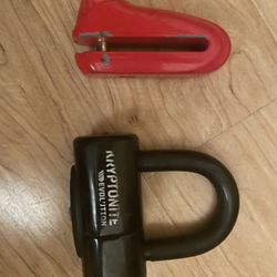 Kryptonite & Abus Motorcycle Disc Locks