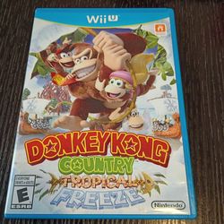 Donkey Kong Country Tropical Freeze Wii U