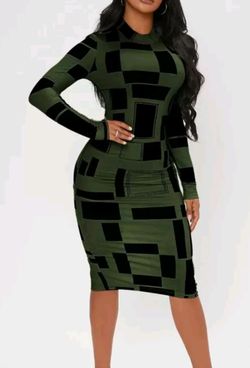 Neck Dress