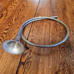 Horn Brass Fox Hunting Handmade Decor Bugle Horn Vintage