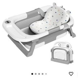 New baby bathtub , grey