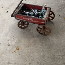 Coca Cola Wagon +6 Bottles 