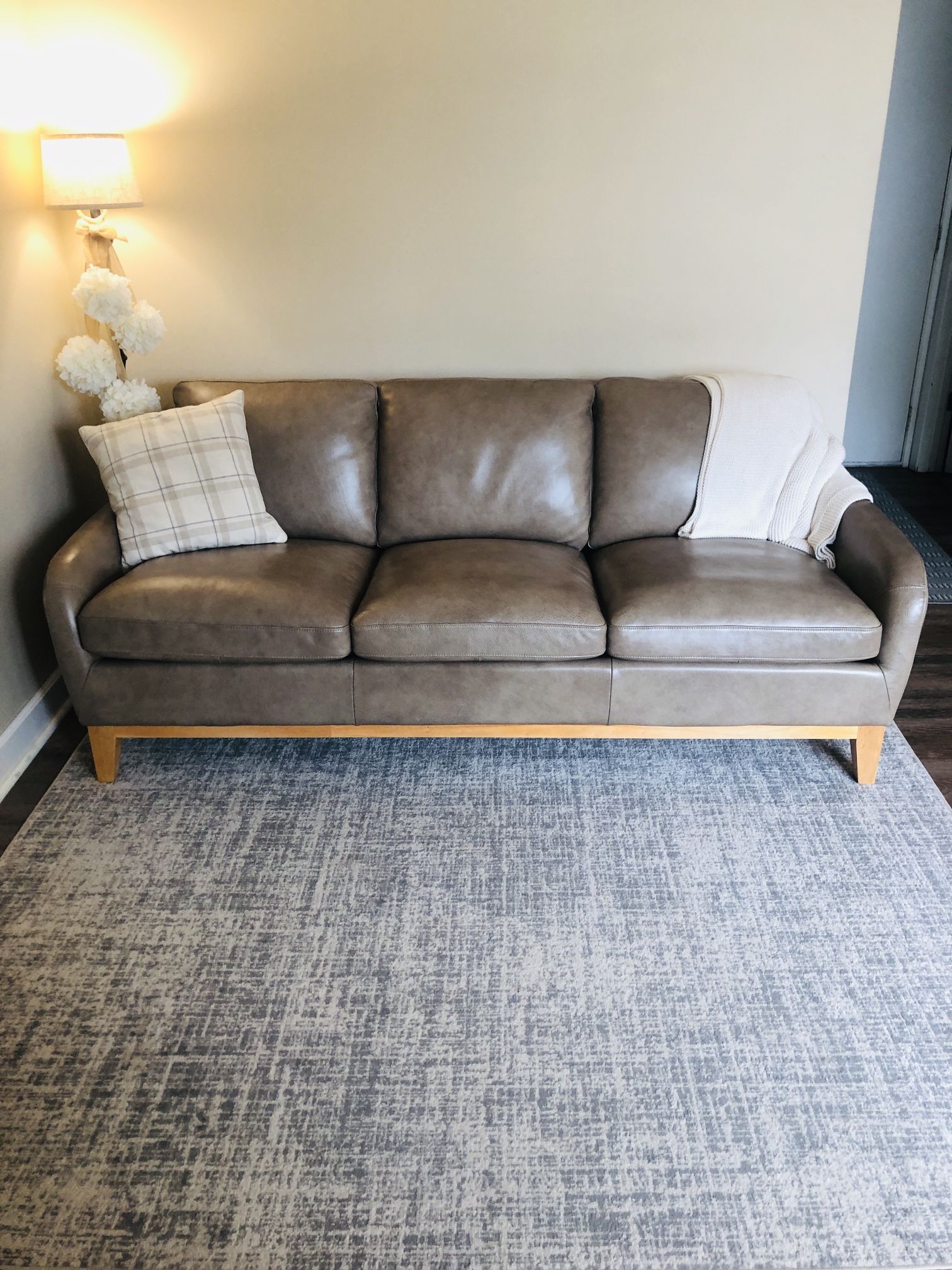 Top Grain Leather Sofa And Chair