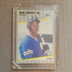 Ken Griffey Jr. Rookie Card Fleer 1989
