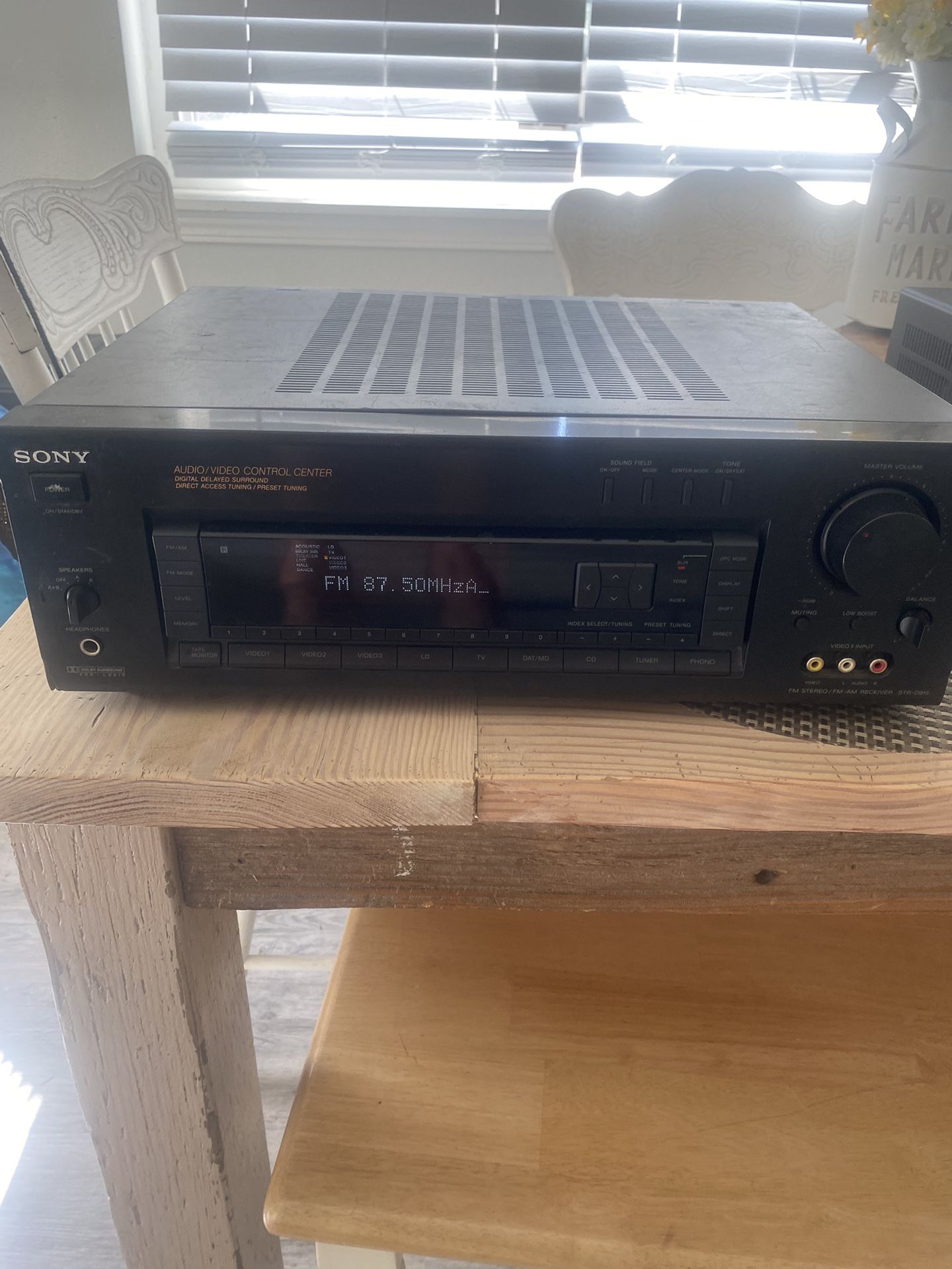 Sony STR-D915 AM-FM Stereo Receiver