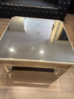 Mirrored Gold Coffee Table