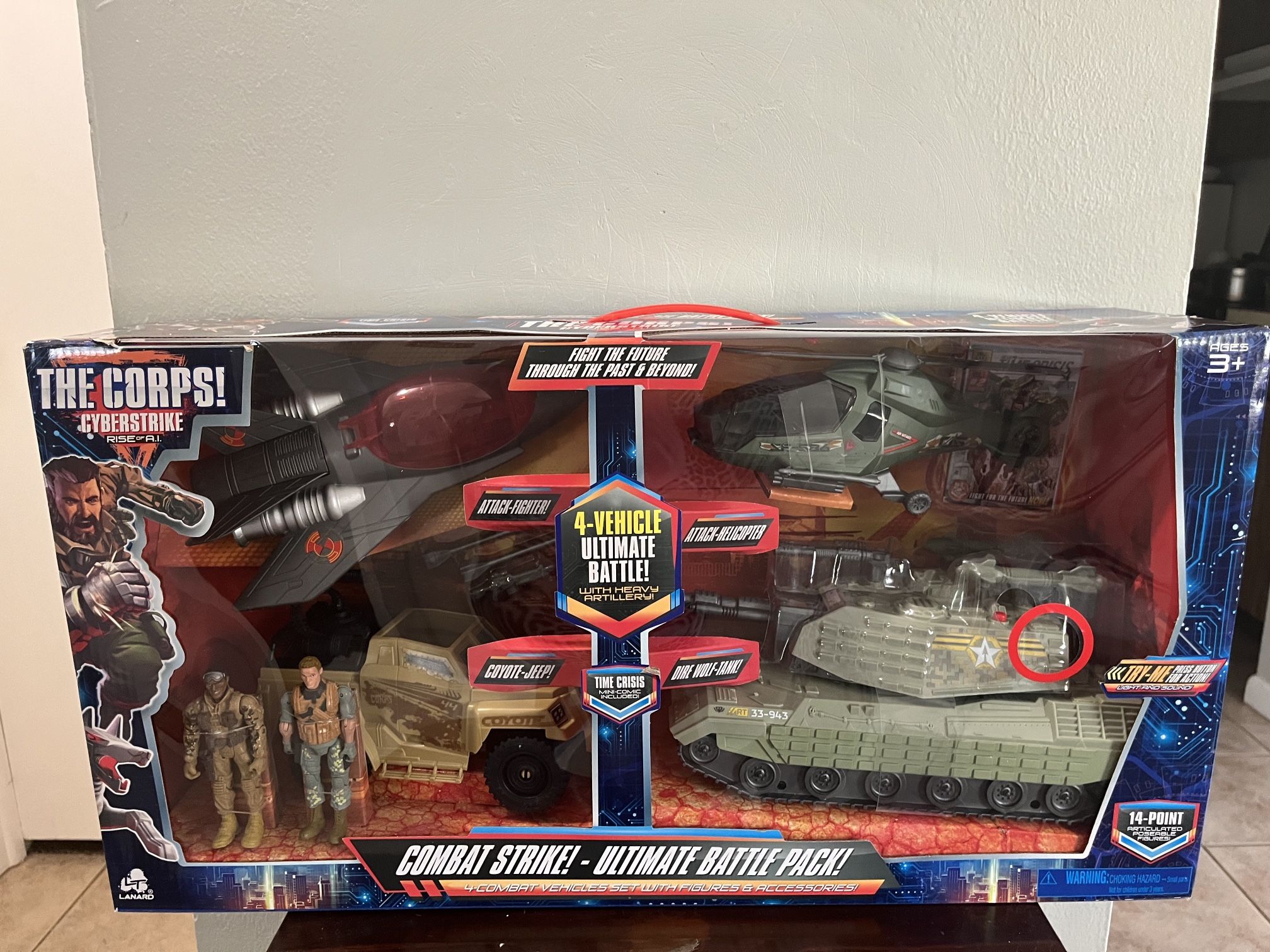 Lanard The Corps Combat Strike Battle Toy set