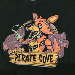 Five Nights At Freddy’s “welcome To Pirate Cove T-shirt Unisex Large Preowned 