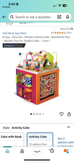 Activity Cube