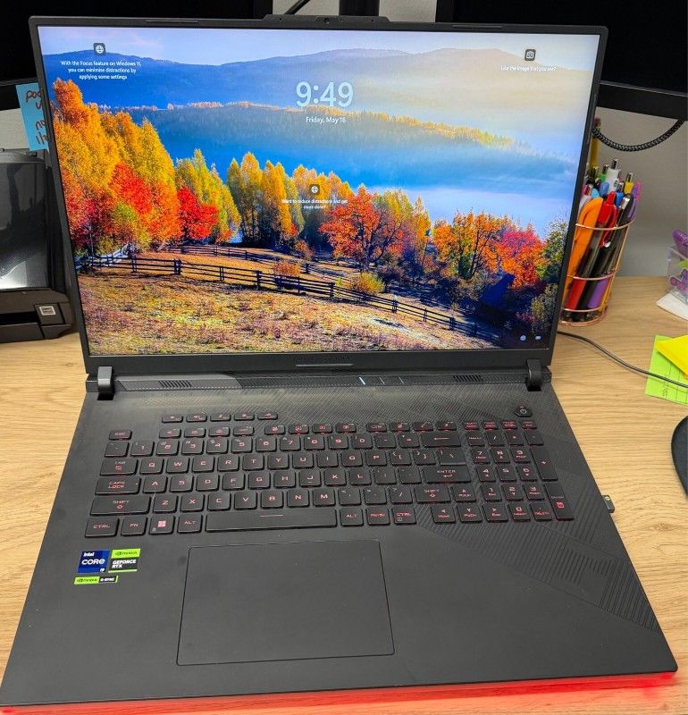 ASUS ROG Strix SCAR 18” QHD 240Hz i9-14900HX 32GB 2TB SSD RTX 4090 - Used