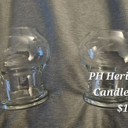 PH Heritage Candle Holders (2)