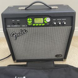 Fender G-DEC 30 Guitar Digital Entertainment Center Amp with Cover