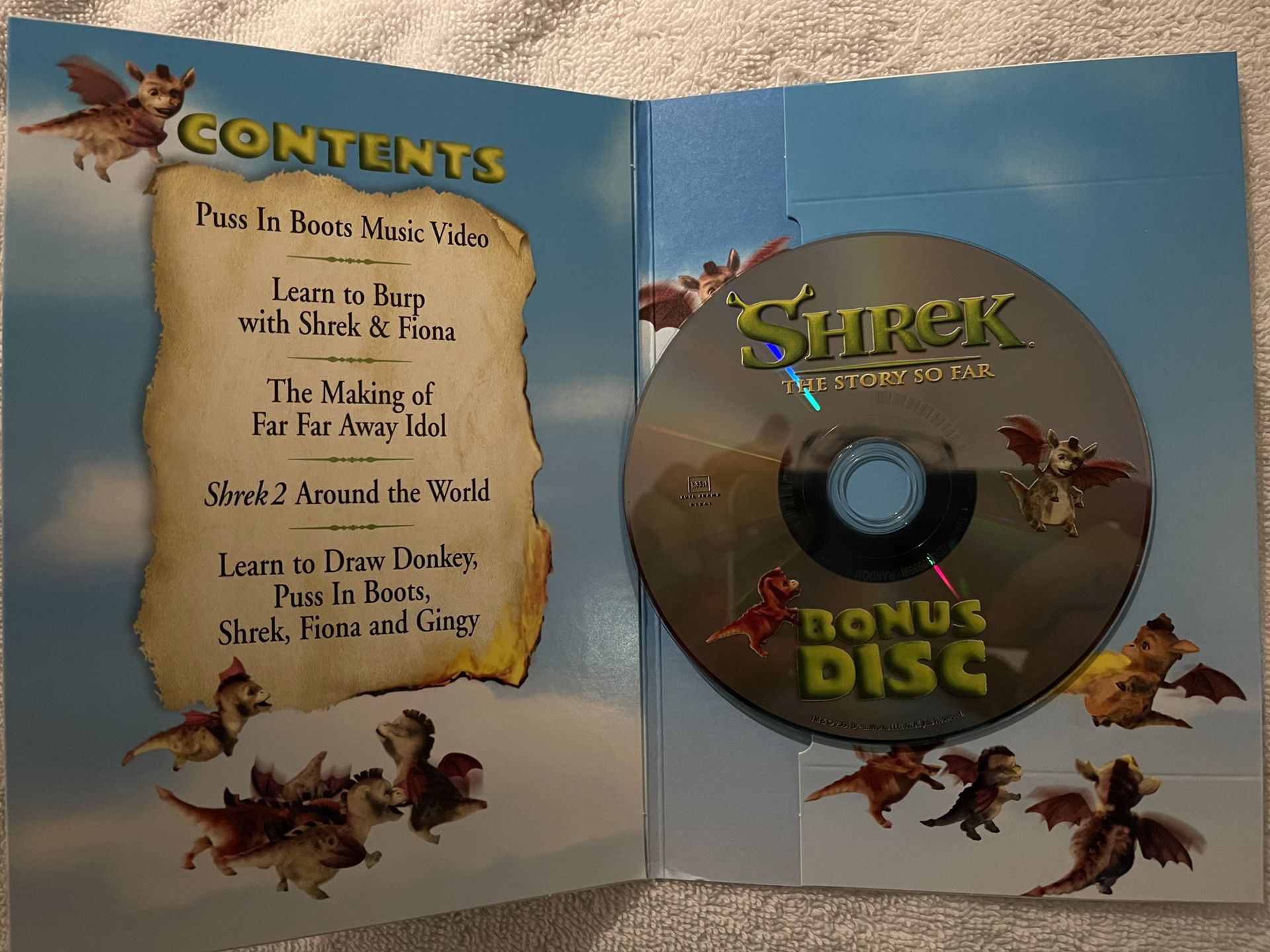 Shrek Dvds