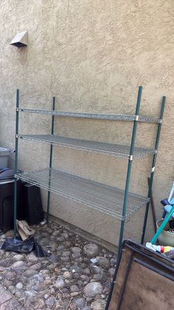 heavy duty shelf for backyard