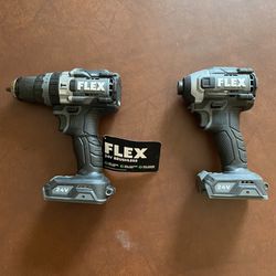 24V Flex Hammer Drill  &  24V Flex 1/4 Impact