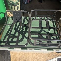 Electric Bike Seat And Metal Basket