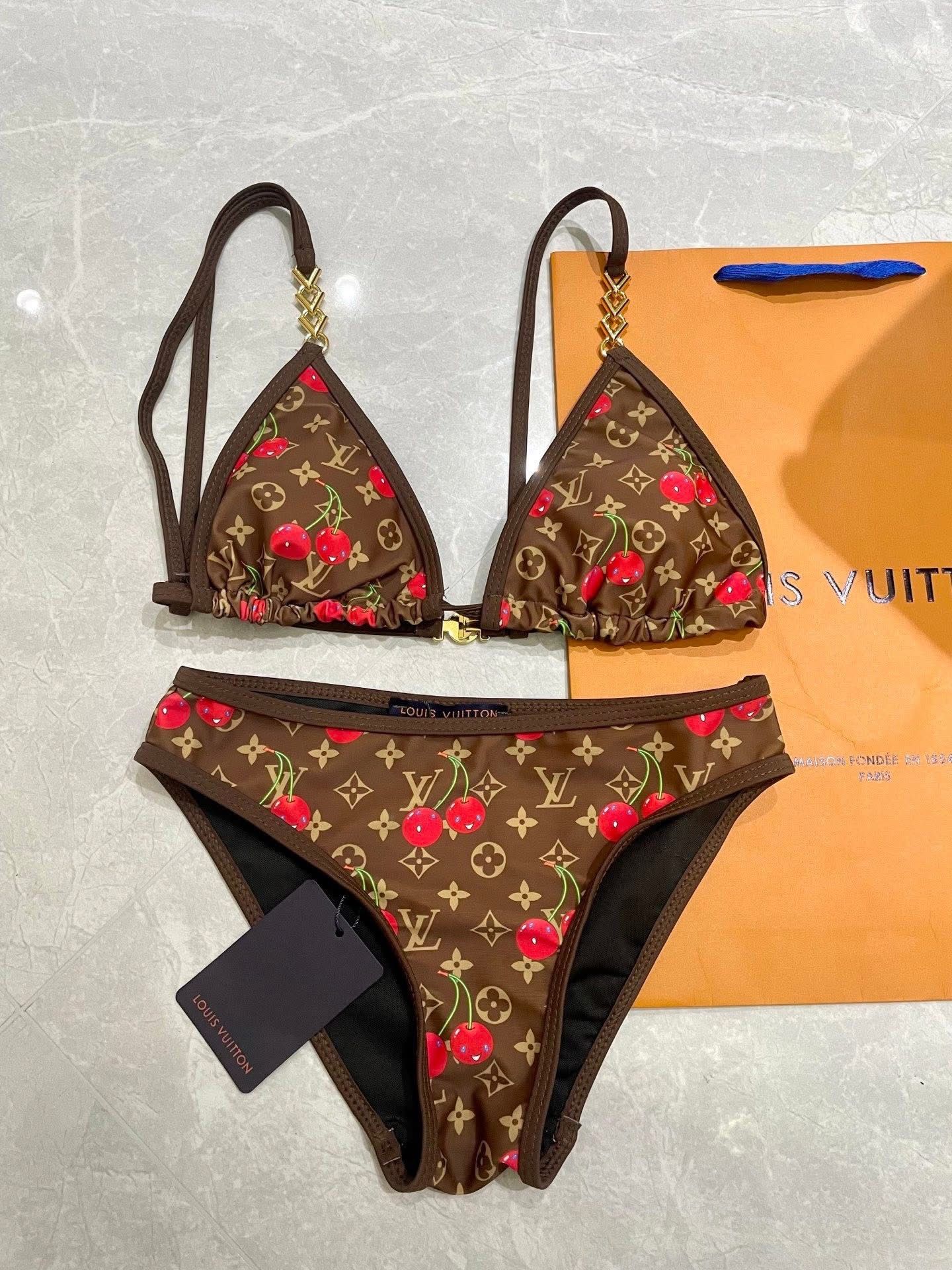 Cherry LV Swimsuit Bikini