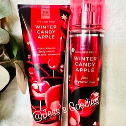 Bath And Body Works Winter Candy Apple Set 