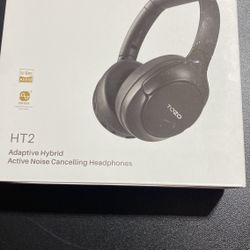 TOZO HT2 Hybrid Active Noise Cancelling Headphones,