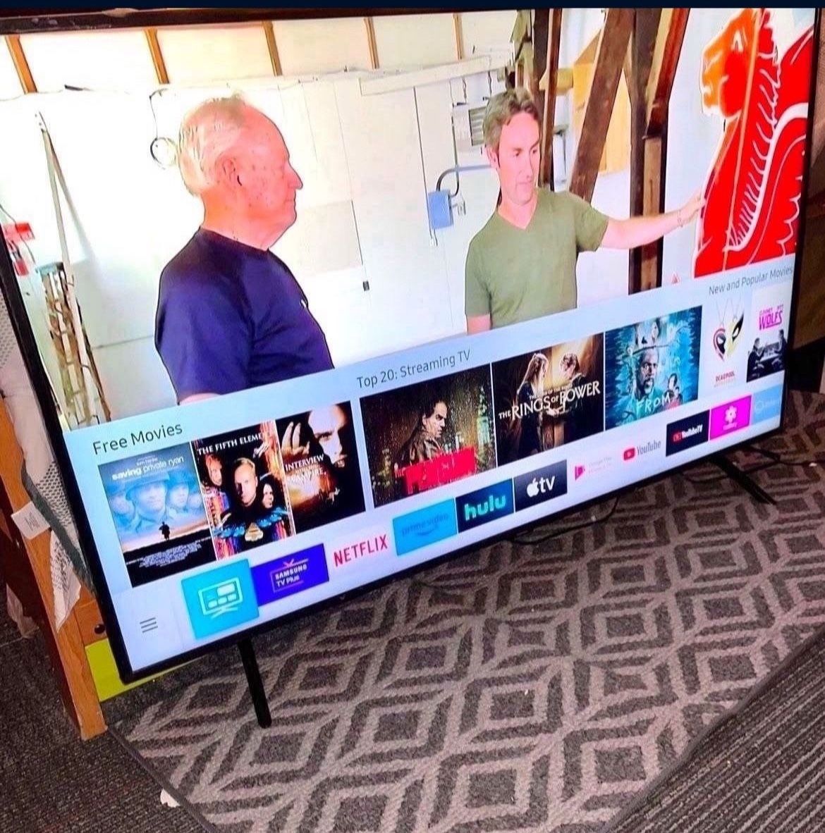 50”Samsung 4K 2160p UHD Smart Tv WiFi Model UN50NU6900