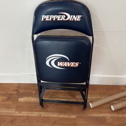 Pepperdine Waves Courtside Basketball Chair
