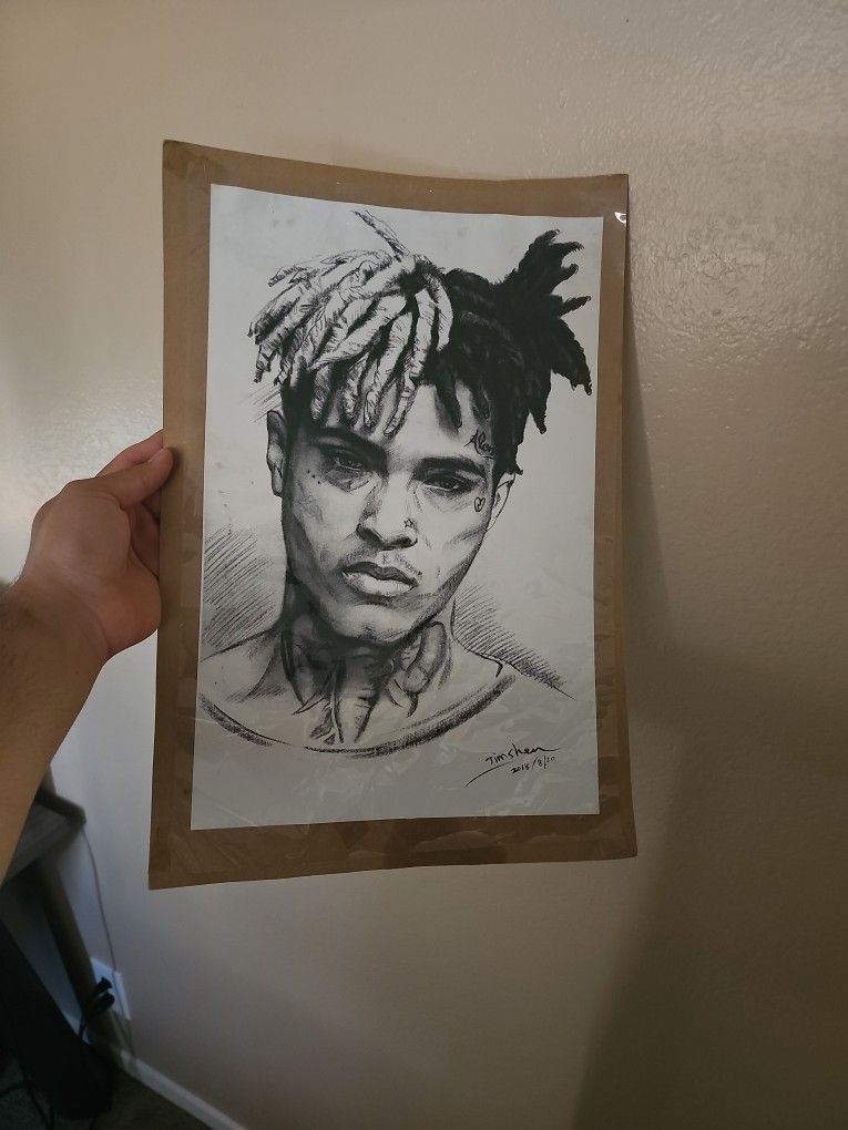 xxxtentacion Drawing portrait