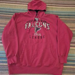 A LIGHTLY USED Men's Atl Falcons Hoodie...Sz 2xl