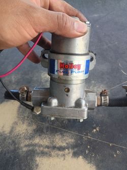Holley blue pump