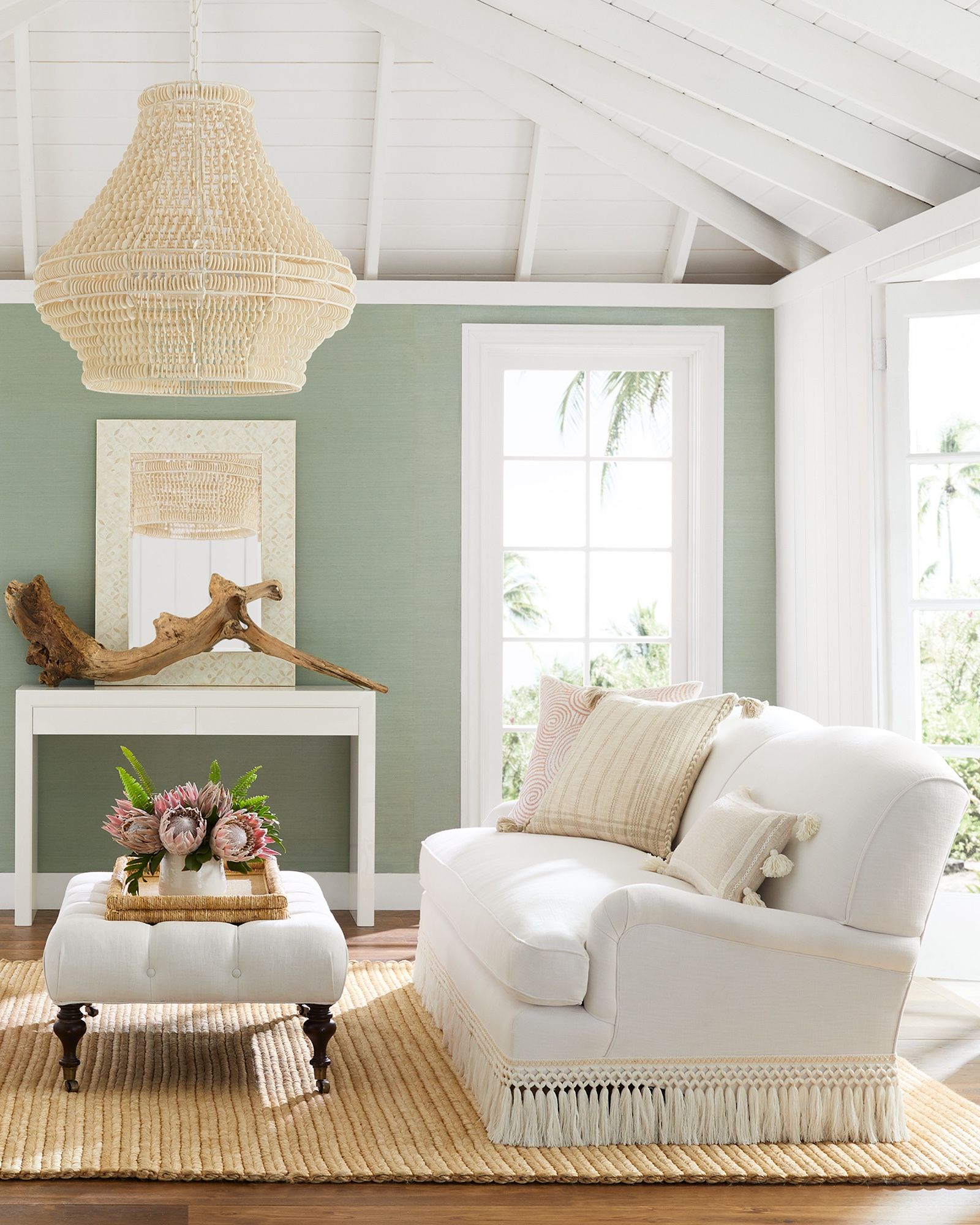 Serena And Lily Cactus Sisal Grasscloth Wallpaper