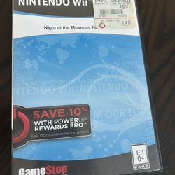 Night at the Museum: Battle of the Smithsonian (Nintendo Wii, 2009) 