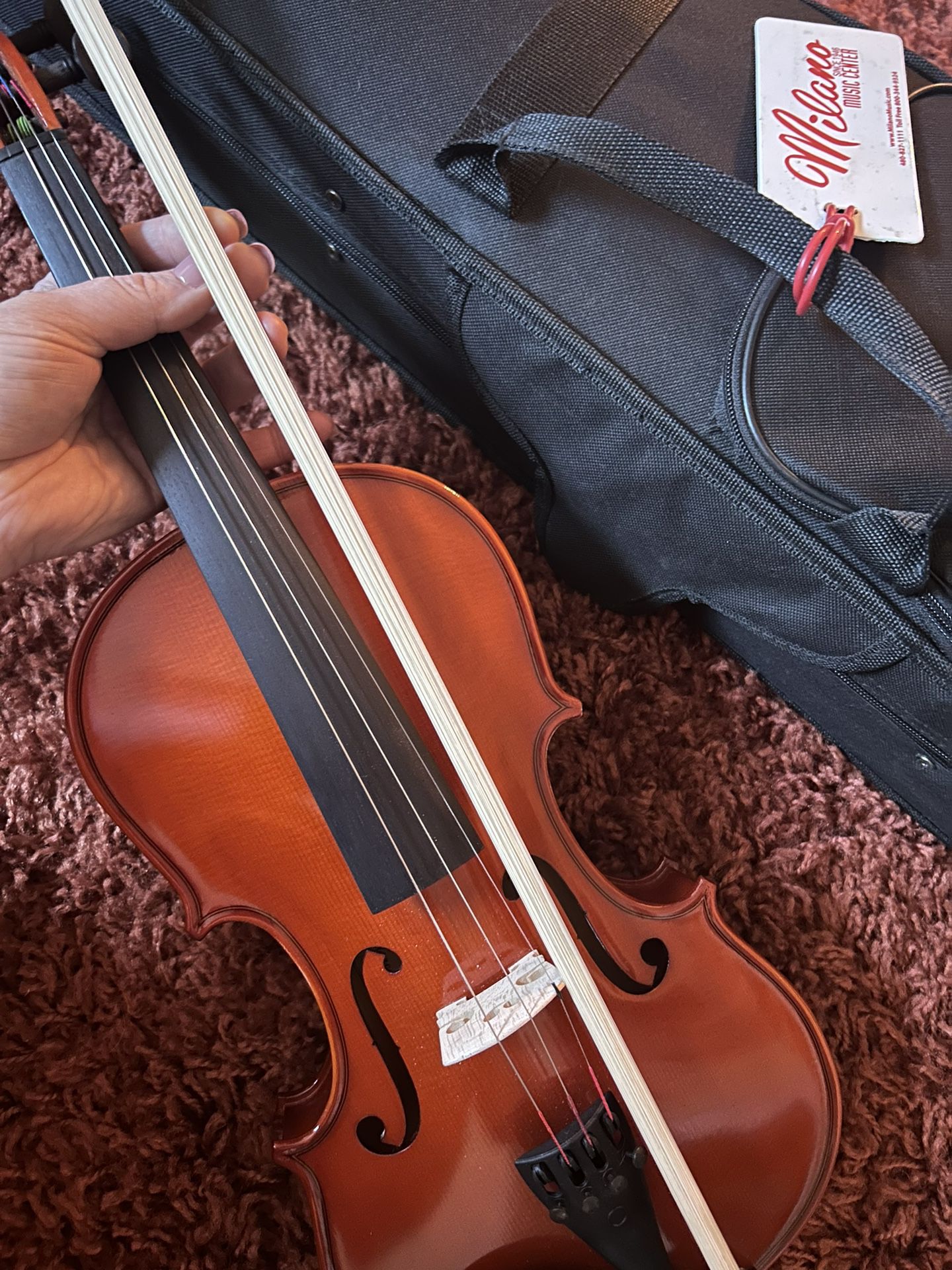 Violin With Case 