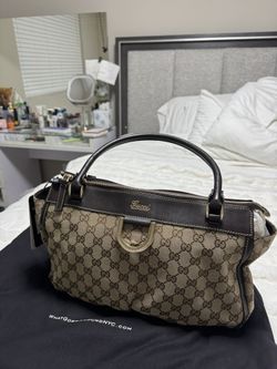 Gucci Crystal Canvas Bag