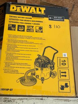 DeWalt 16 Gallon Wet/Dry Vac