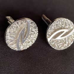 Vintage Sterling Silver Cufflinks 