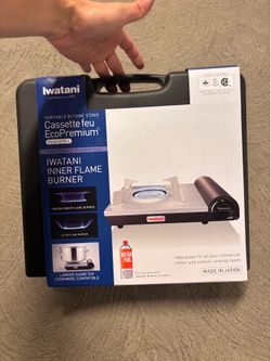 New Iwatani portable propane stove