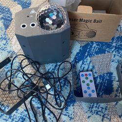 Music DJ Karaoke Laser Magic Ball 
