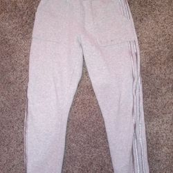 Girls Adidas Sweat Pants Quality Made With Front Pockets Size XL (16)